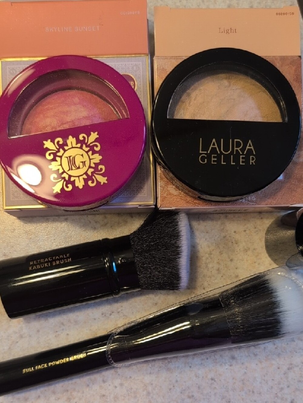 Laura Geller Sunset Blush & Light Illuminating Foundation Bundle